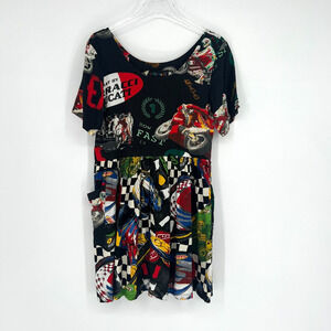 Vtg Jams‎ World Dress Womens S Fast Helmet Ferracci Ducati Racing Dirt Bike